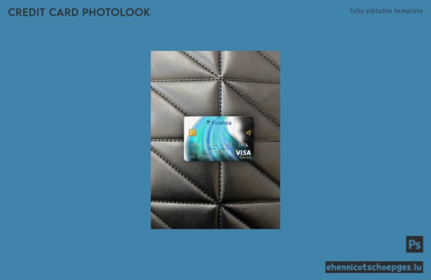 Nicaragua Banco Ficohsa Bank Visa Electron Karte Fotoansicht Beispielvorschau